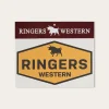 Hot Ringers Western Servo Sticker - Yellow