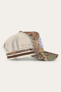 New Ringers Western Shooter Deep Fit Trucker Cap - Camo