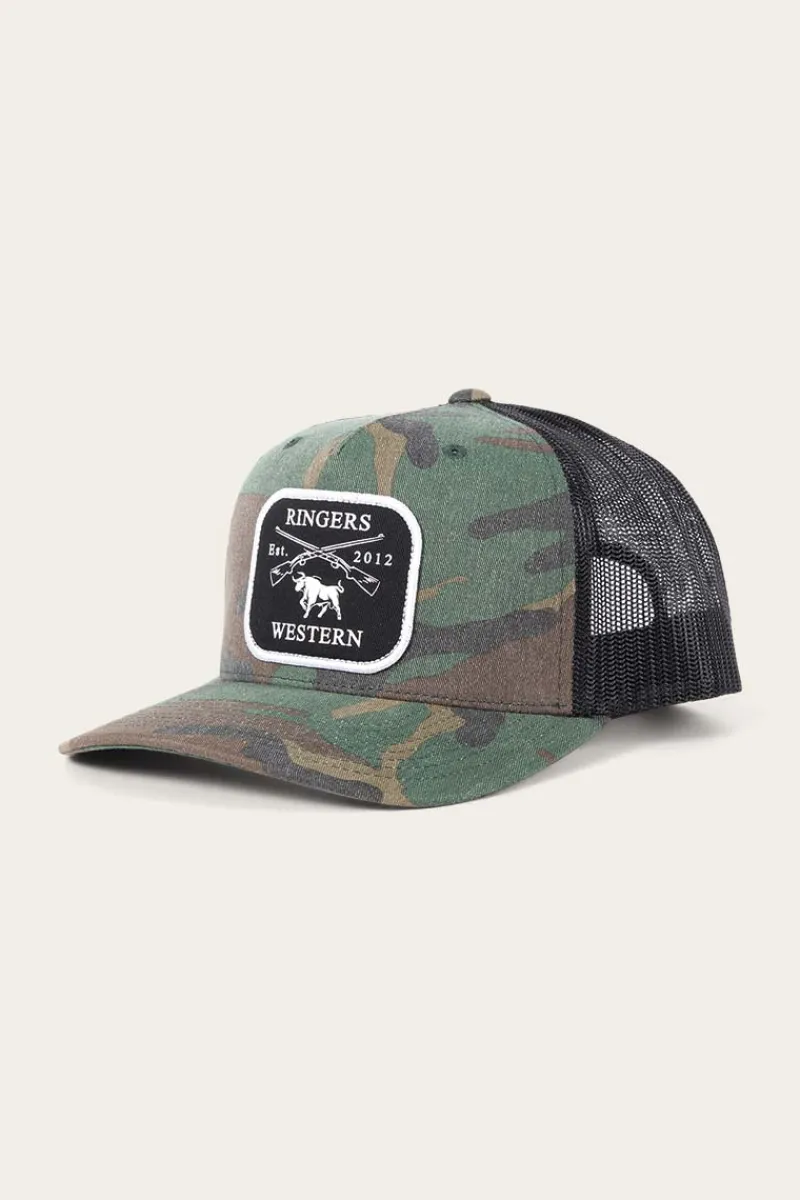 Outlet Ringers Western Shotgun Trucker - Camo