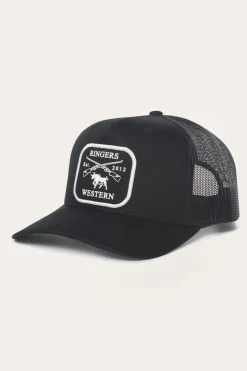 Sale Ringers Western Shotgun Trucker Black