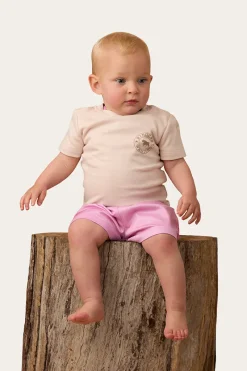 Ringers Western Signature Bull Babies T-Shirt - Beige / Clay