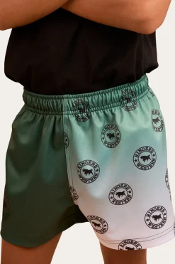 Ringers Western Signature Bull Kids Footy Short - Pine