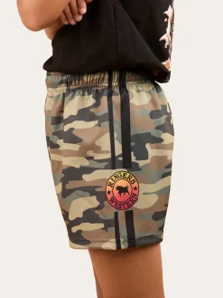 Online Ringers Western Signature Bull Kids Footy Short - Camo