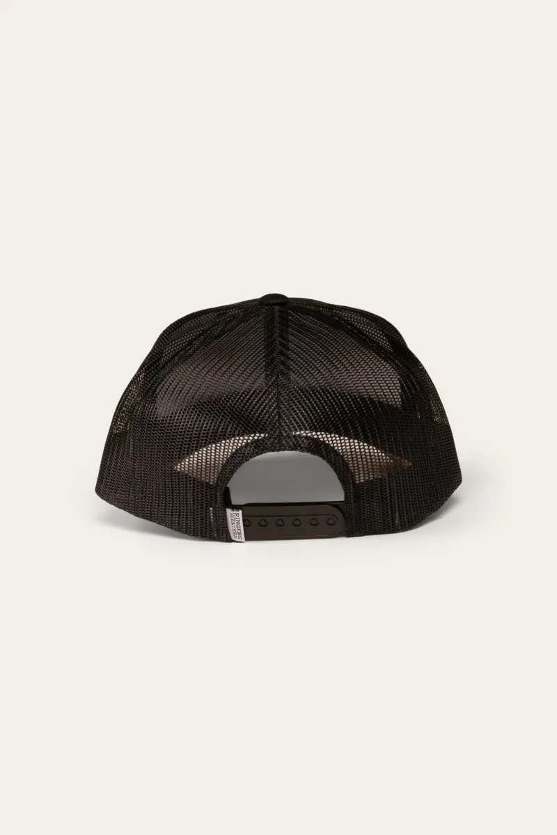 Best Ringers Western Signature Bull Kids Trucker Cap - Black/Gold