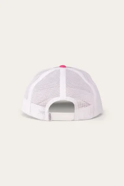 New Ringers Western Signature Bull Kids Trucker Cap - Lilac/Candy