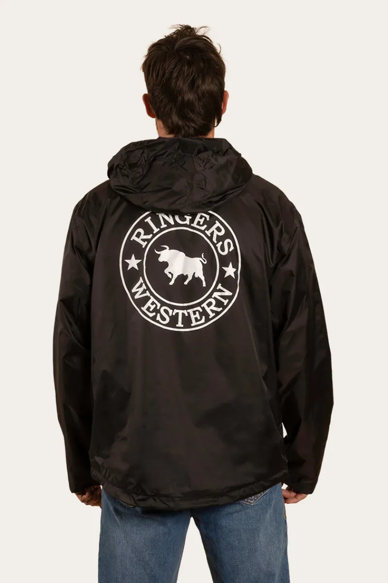 Online Ringers Western Signature Bull Mens Spray Jacket - Black