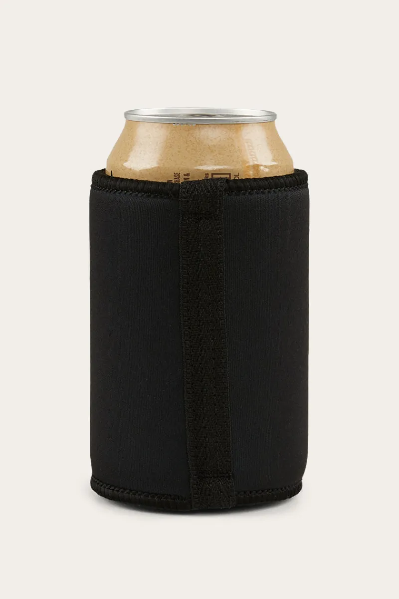 Online Ringers Western Signature Bull Stubby Cooler - Black/Melon