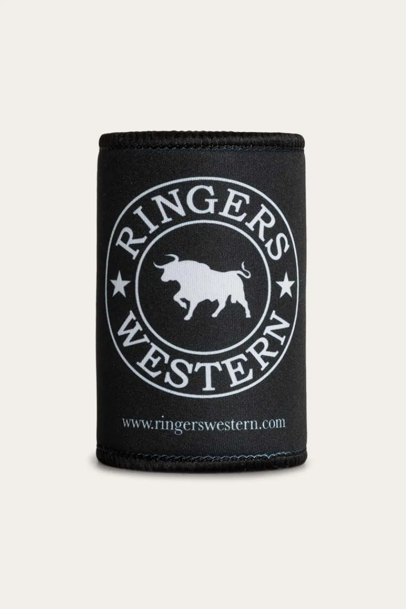 Ringers Western Signature Bull Stubby Cooler - Black