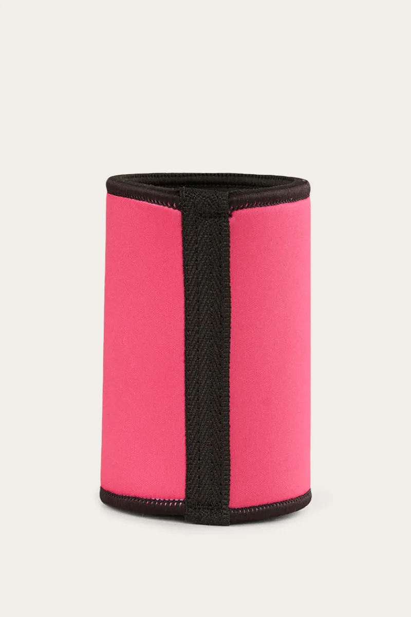 New Ringers Western Signature Bull Stubby Cooler - Pink