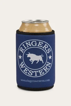 Clearance Ringers Western Signature Bull Stubby Cooler - Navy