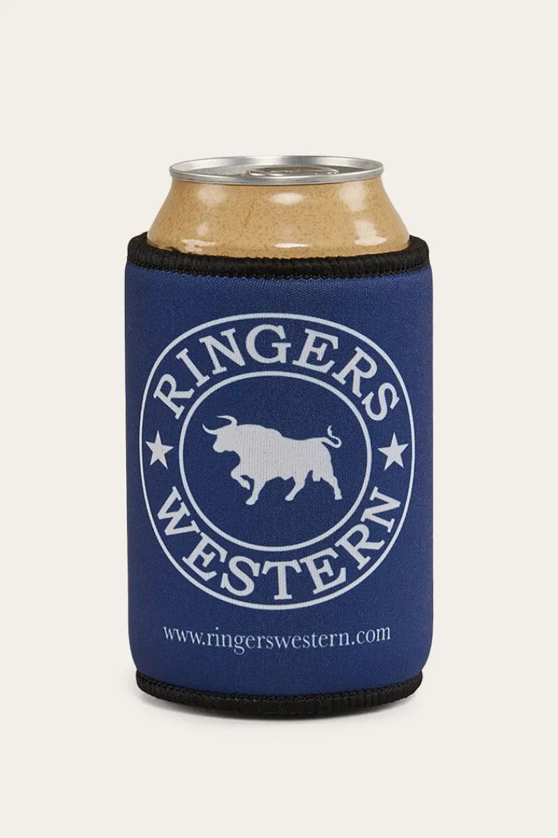 Clearance Ringers Western Signature Bull Stubby Cooler - Navy