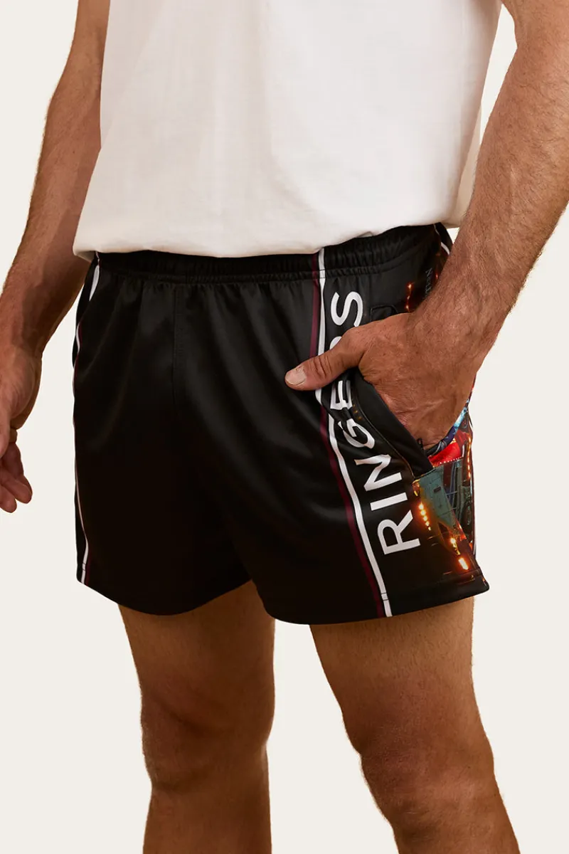 Discount Ringers Western Signature Bull Truck Footy Short - Multi
