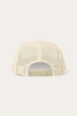 Discount Ringers Western Signature Bull Trucker Cap - Beige/Clay