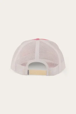 Clearance Ringers Western Signature Bull Trucker Cap - Pink Camo