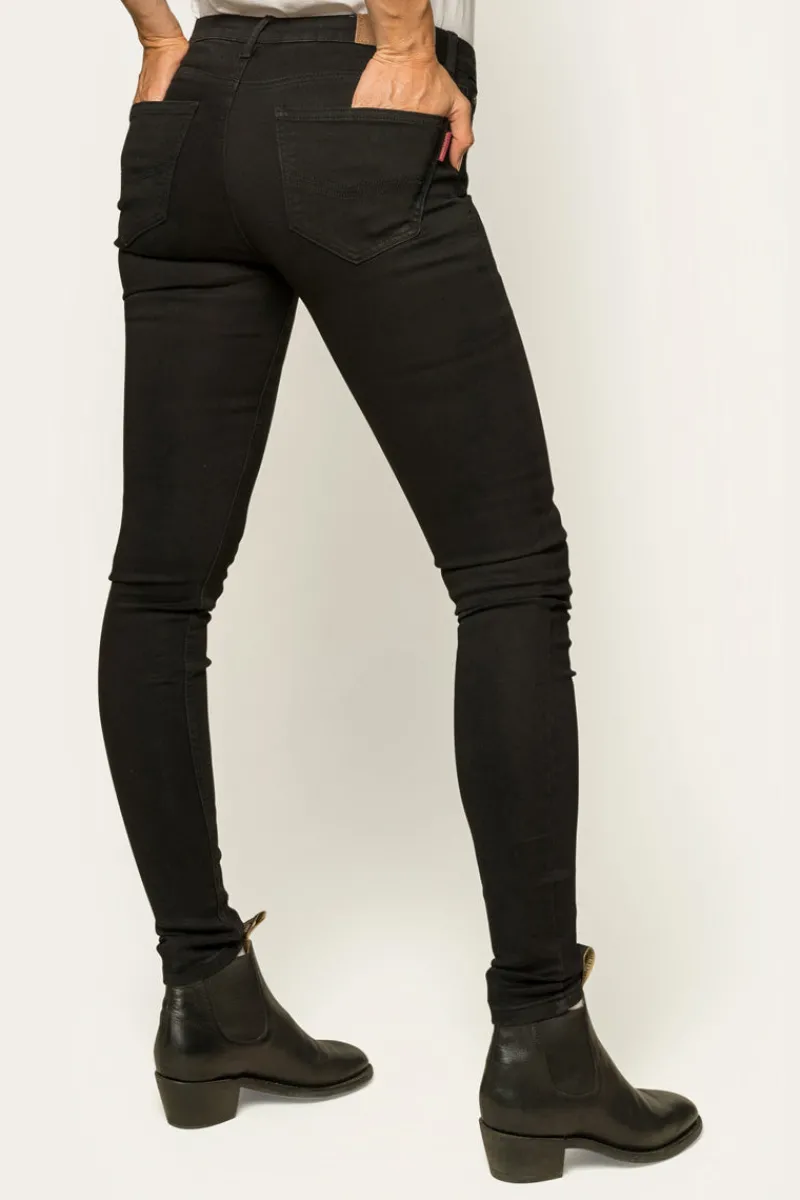 New Ringers Western Sophie Womens Skinny Leg Jeans - Black