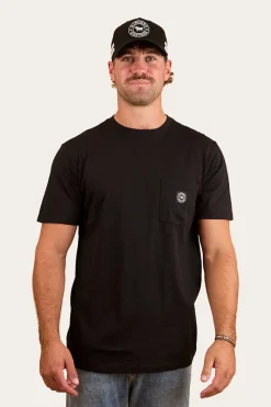 Online Ringers Western Southbridge Mens Classic Fit T-Shirt - Black