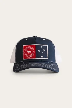 Outlet Ringers Western Southern Son Trucker Cap - Navy