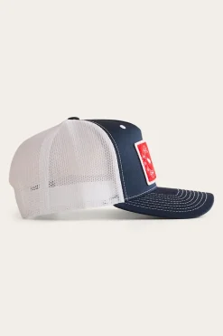 Outlet Ringers Western Southern Son Trucker Cap - Navy