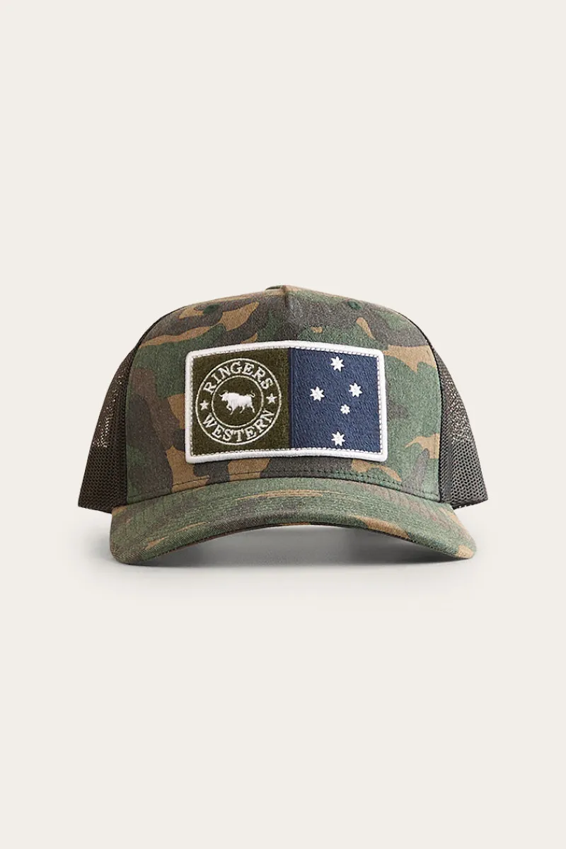 Outlet Ringers Western Southern Son Trucker Cap - Camo