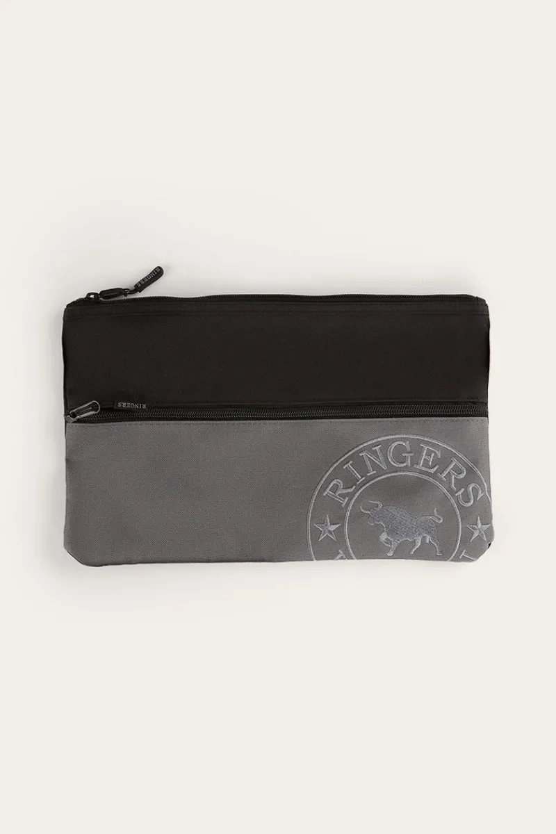 Discount Ringers Western Spencer Pencil Case - Black/Charcoal