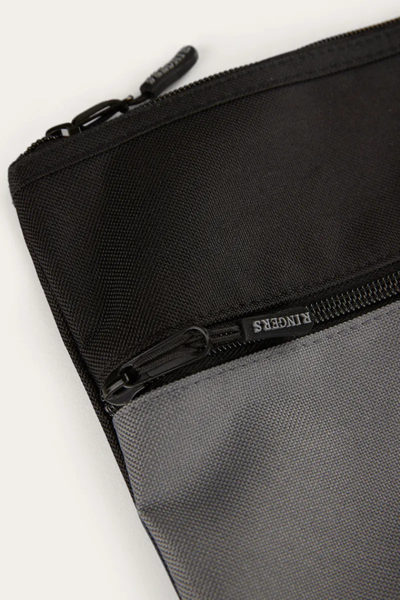 Discount Ringers Western Spencer Pencil Case - Black/Charcoal