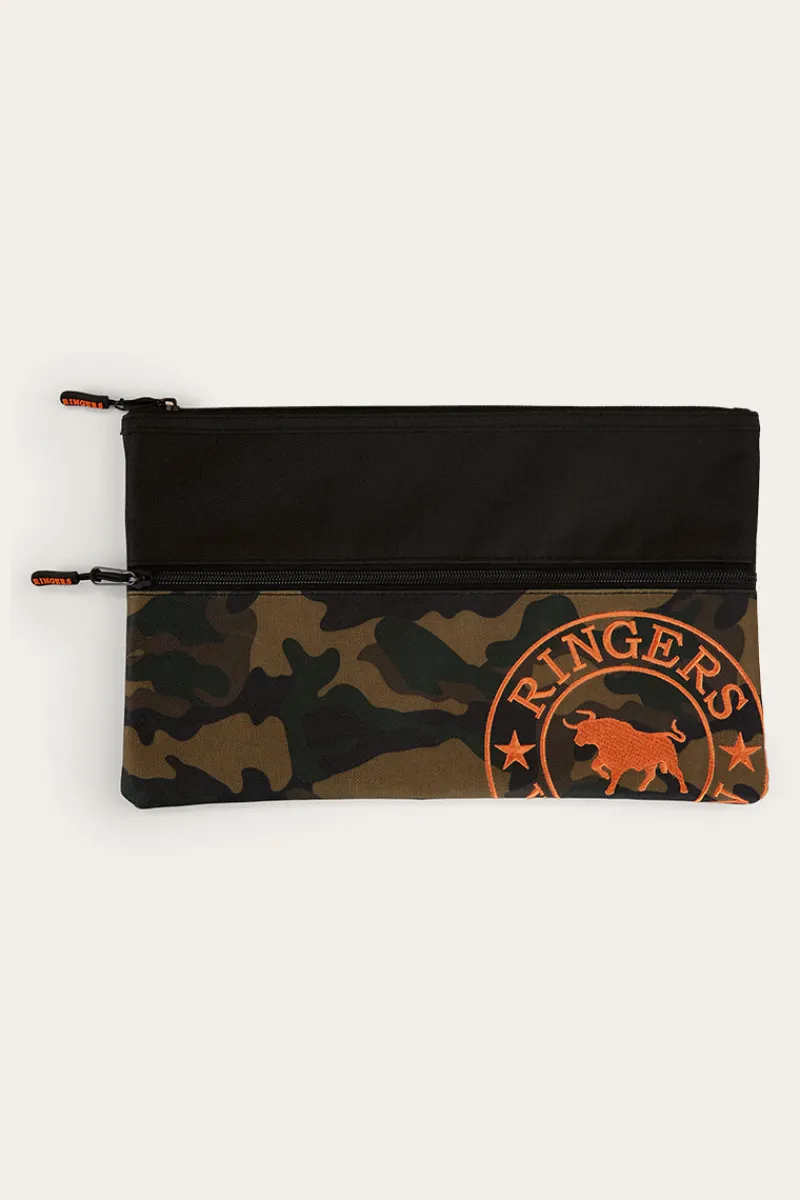 Online Ringers Western Spencer Pencil Case - Black/Camo