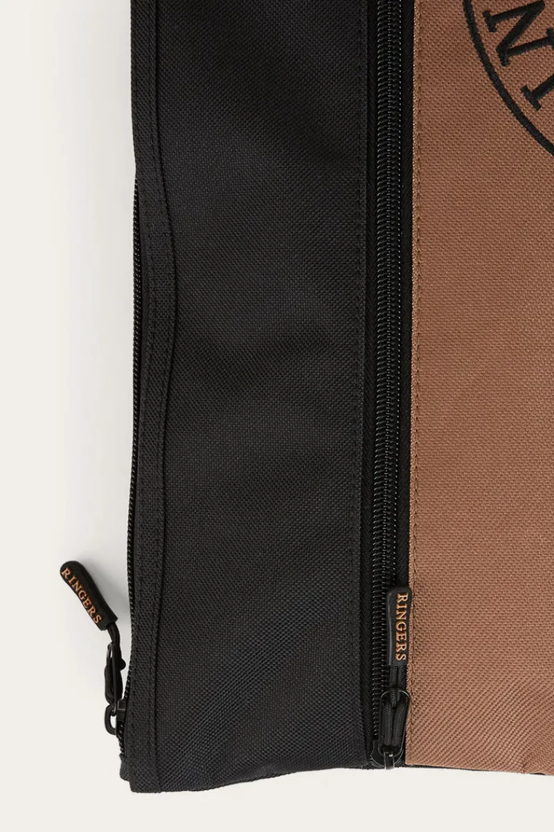 Discount Ringers Western Spencer Pencil Case - Brown / Black