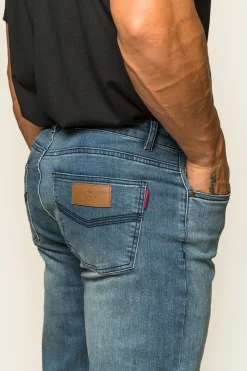 Online Ringers Western Sturt Mens Relaxed Leg Jeans - Light Blue