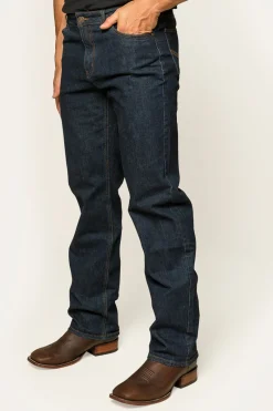 Sale Ringers Western Sturt Mens Relaxed Leg Jeans - Dark Blue
