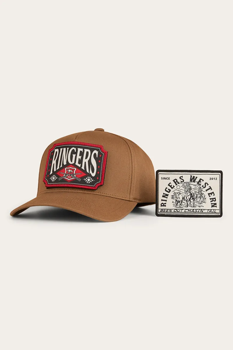 New Ringers Western Switcheroo Baseball Cap - Clay