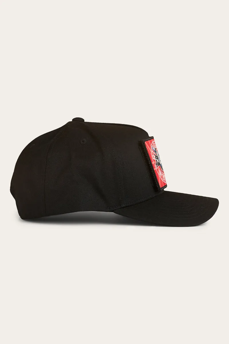 Online Ringers Western Switcheroo Baseball Cap - Black