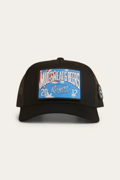 Online Ringers Western Switcheroo Trucker Cap - Black