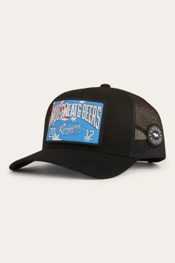 Online Ringers Western Switcheroo Trucker Cap - Black