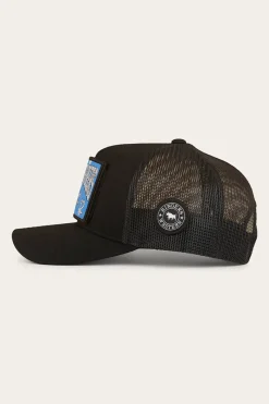 Online Ringers Western Switcheroo Trucker Cap - Black