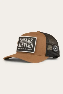 Sale Ringers Western Switcheroo Trucker Cap - Clay