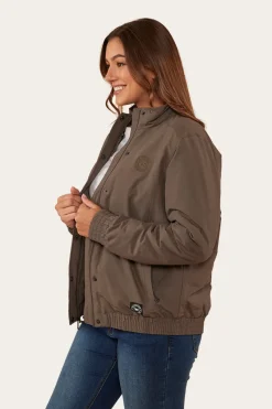 Clearance Ringers Western Tesbury Womens Jacket - Brown/Military