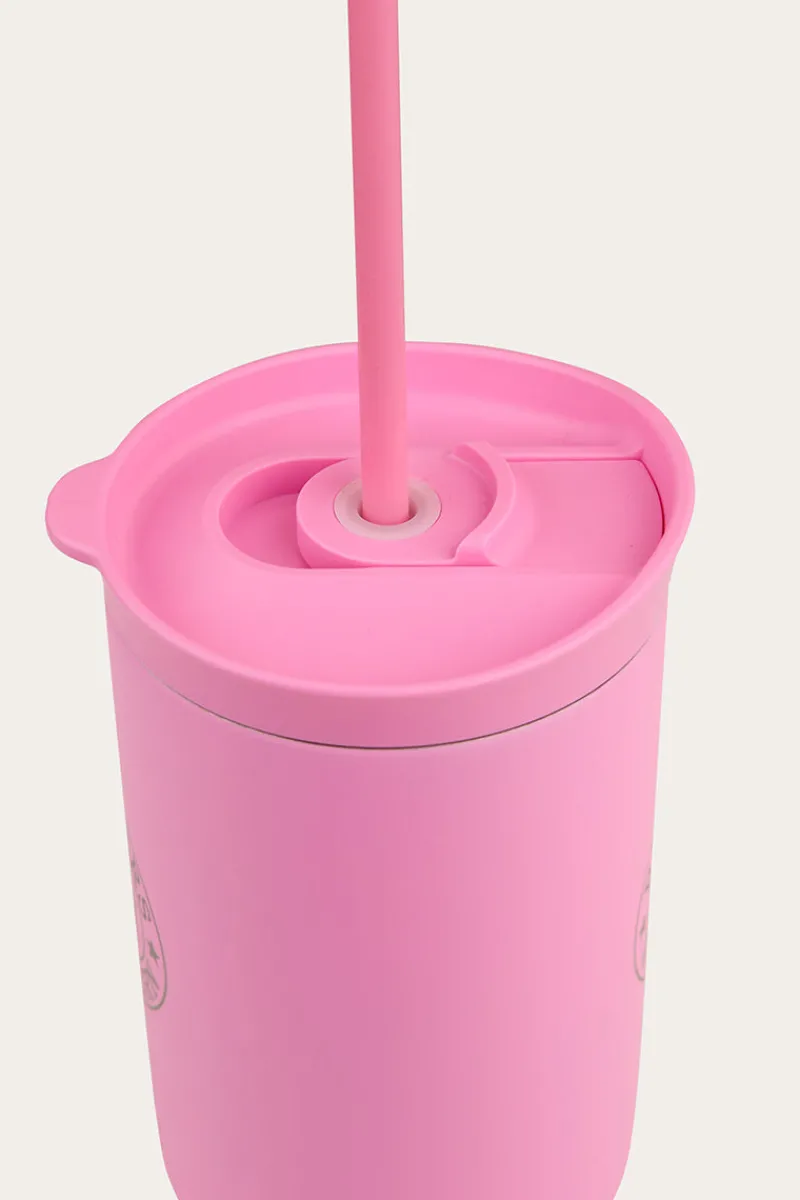 Clearance Ringers Western The Original Roadie Drink Bottle - Pastel Pink