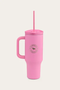 Clearance Ringers Western The Original Roadie Drink Bottle - Pastel Pink