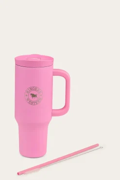 Clearance Ringers Western The Original Roadie Drink Bottle - Pastel Pink