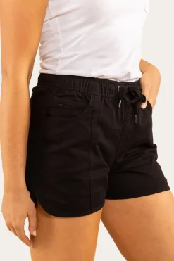 Best Ringers Western Tora Womens Heavy Weight Ruggers - Black