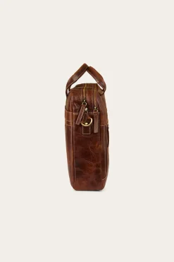 Clearance Ringers Western Toro Briefcase - Cognac