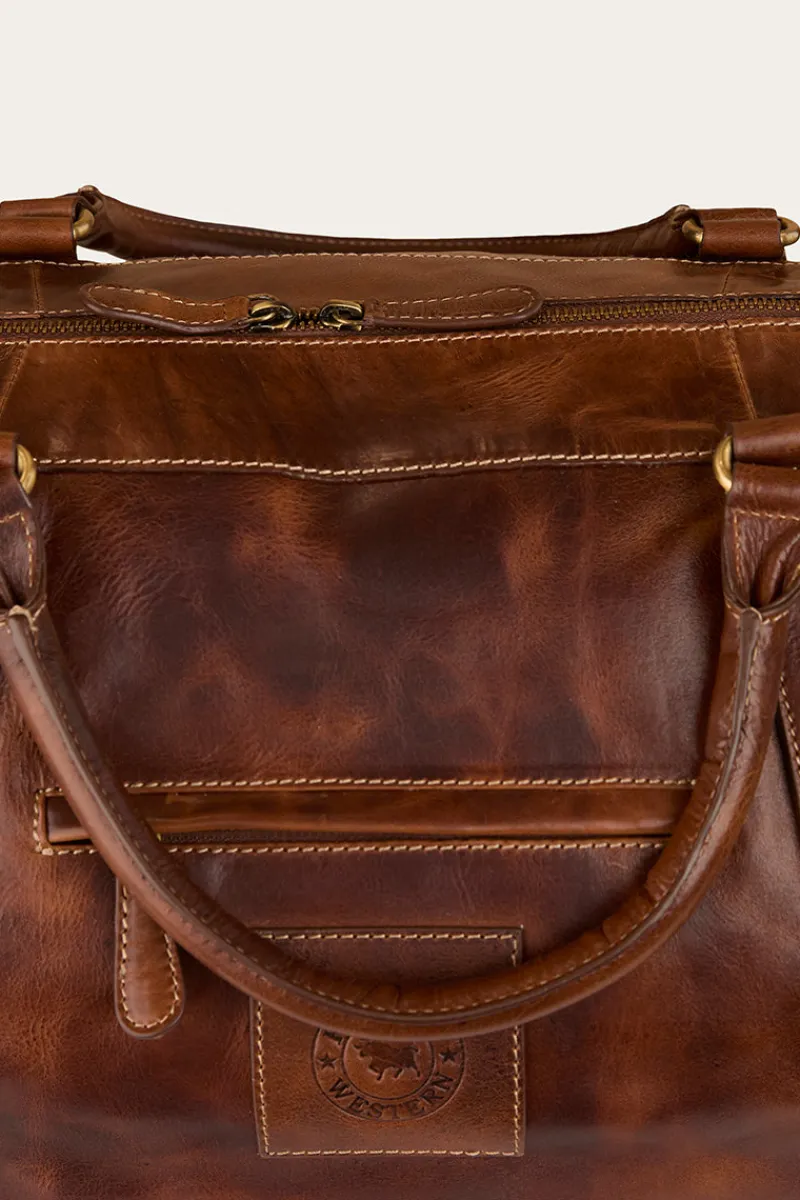 Best Ringers Western Toro Duffle Traveller - Cognac