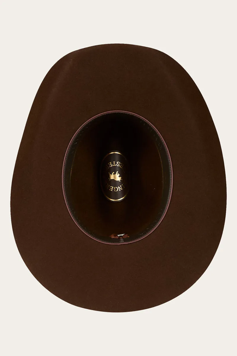 Ringers Western Toro Hat - Chocolate