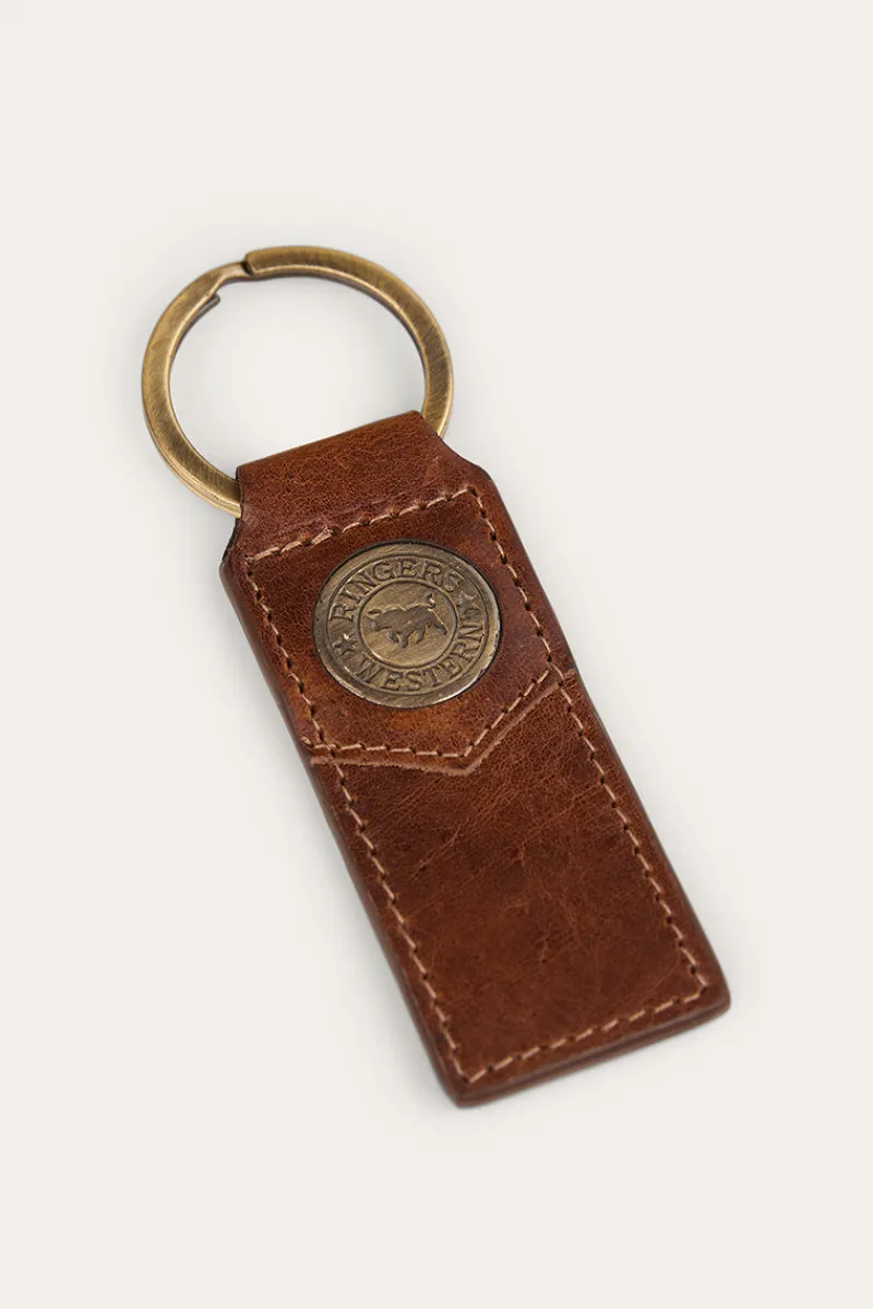 Outlet Ringers Western Toro Key Holder - Cognac
