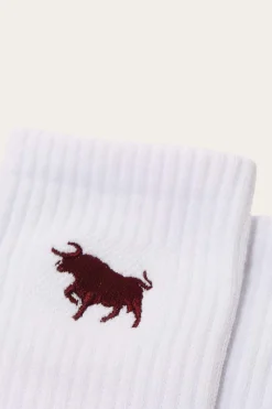 Sale Ringers Western Tracker Socks - White / White