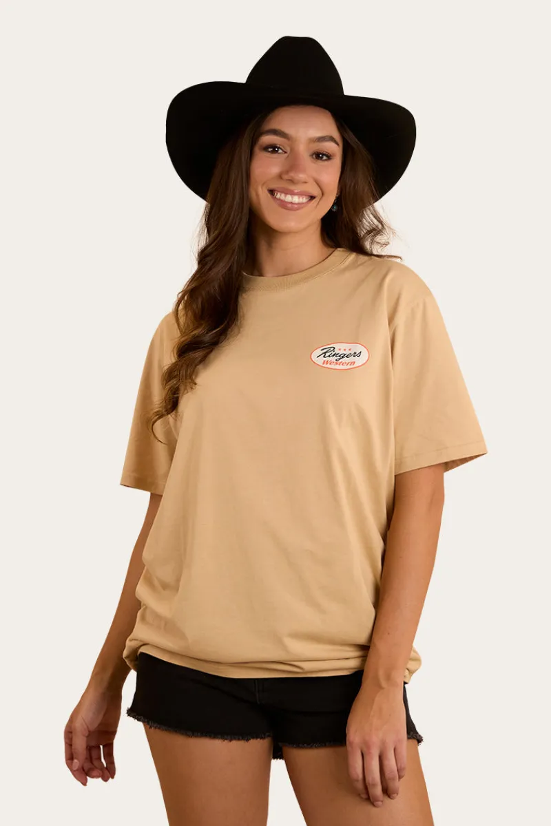 Best Ringers Western Up North Unisex T-Shirt - Dark Sand