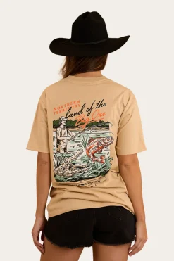 Best Ringers Western Up North Unisex T-Shirt - Dark Sand