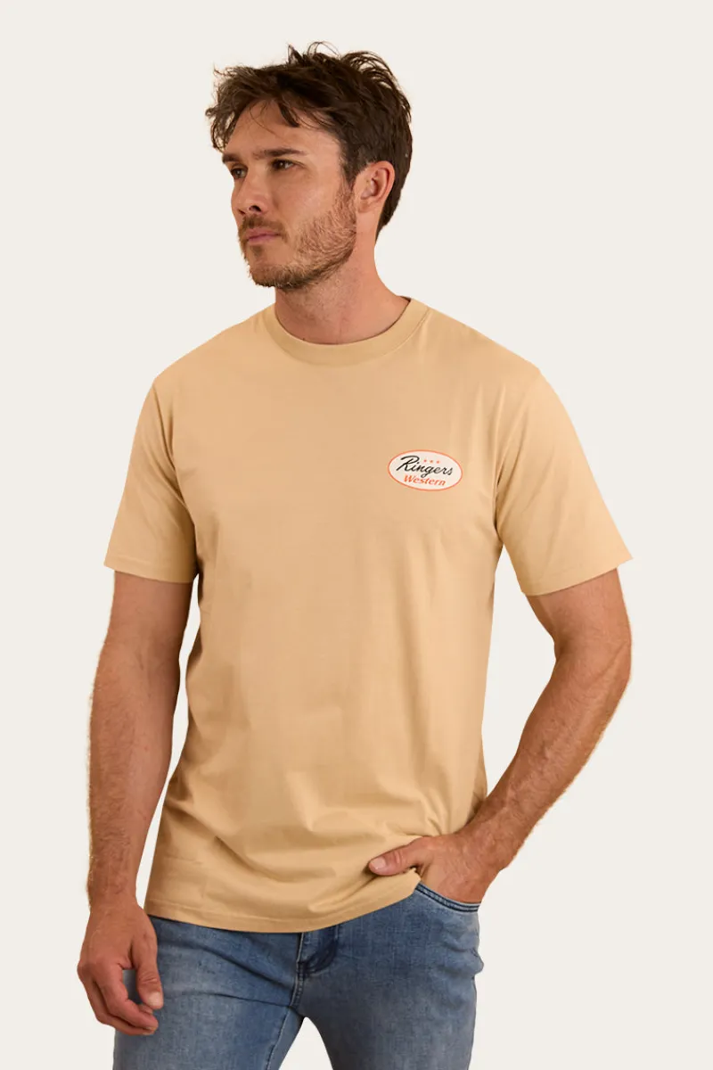 Best Ringers Western Up North Unisex T-Shirt - Dark Sand