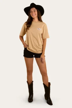 Best Ringers Western Up North Unisex T-Shirt - Dark Sand