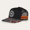 Outlet Ringers Western Walkabout Warrior Trucker Cap - Black